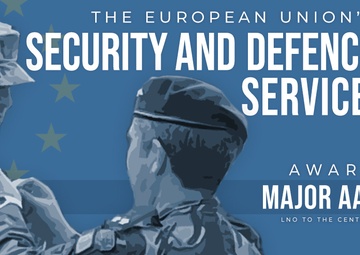 CJTF-HOA defense liaison officer earns European Union Medal
