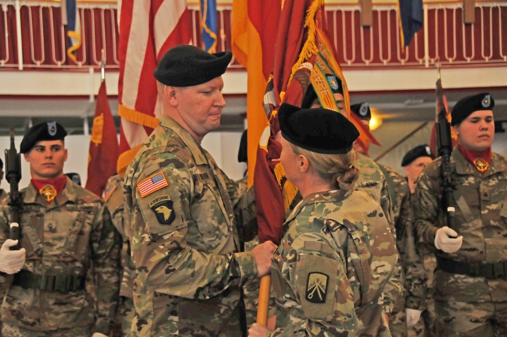 Stilwell Battalion bids farewell to one leader and welcomes another