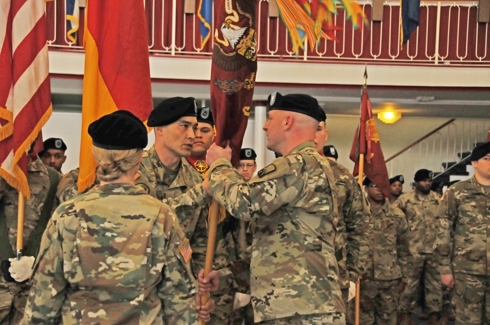 Stilwell Battalion bids farewell to one leader and welcomes another