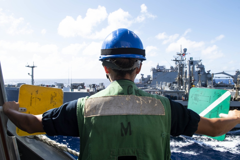 LPD 20 Replenishment at Sea