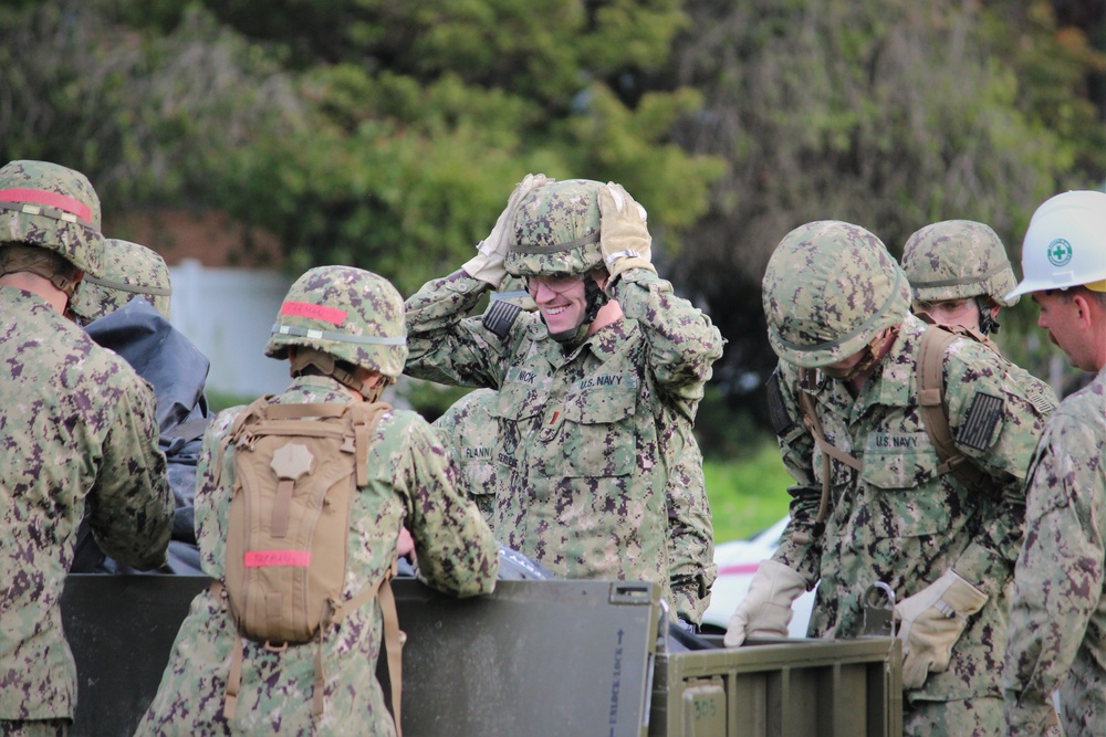 CECOS Basic Class 266 Land Navigation and Round Robin Training