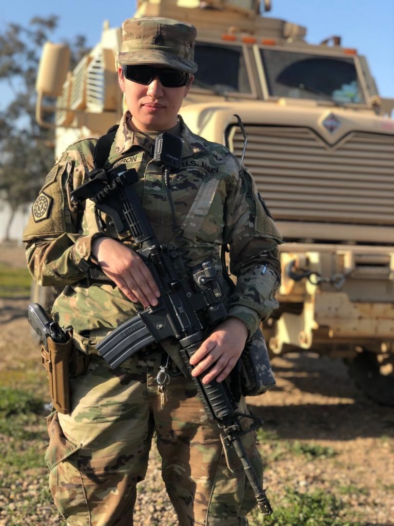International Women's Day: Portrait of a U.S. Soldier in Iraq