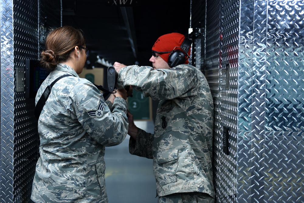 The 180th Fighter Wing Opens Modular Small Arms Range