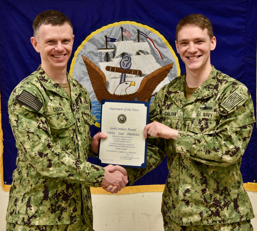 U.S. Fleet Forces Band Good Conduct Awards