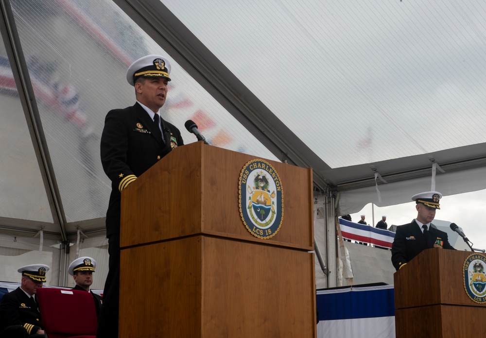 USS Charleston (LCS 18) Commissioning Ceremony