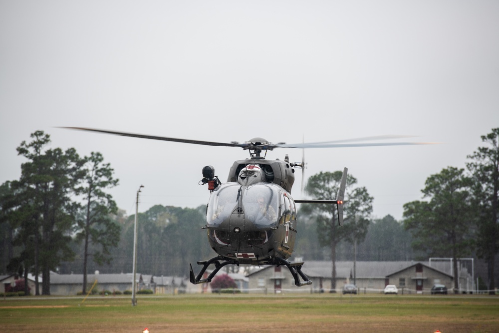 PATRIOT South MEDEVAC litter training