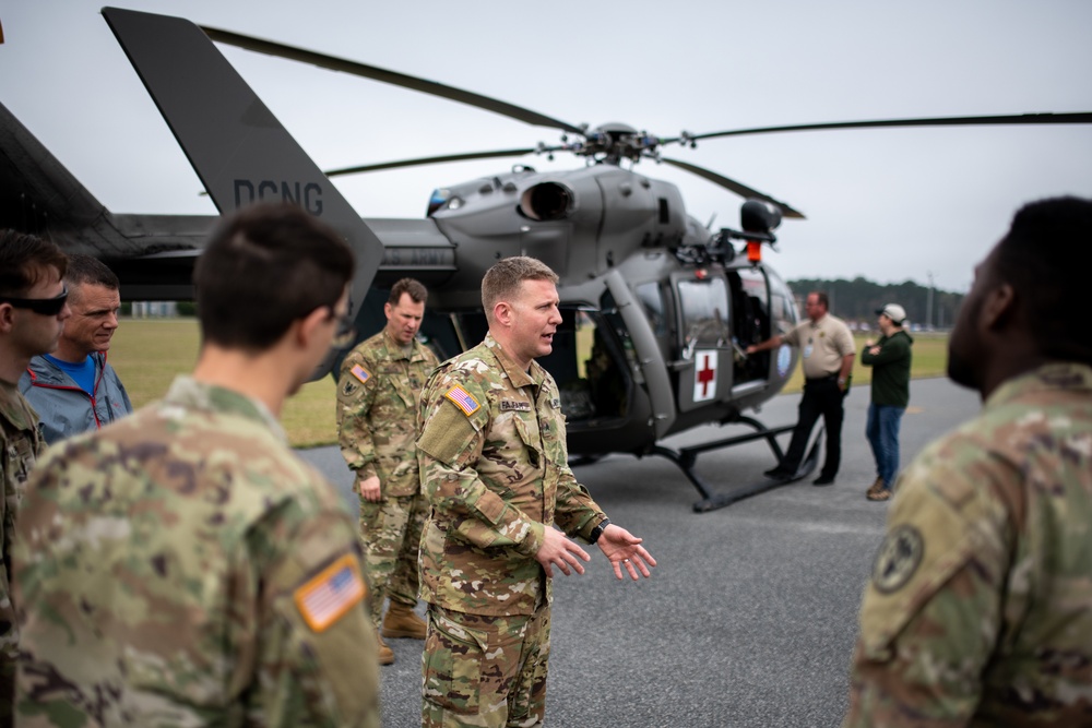 PATRIOT South MEDEVAC litter training