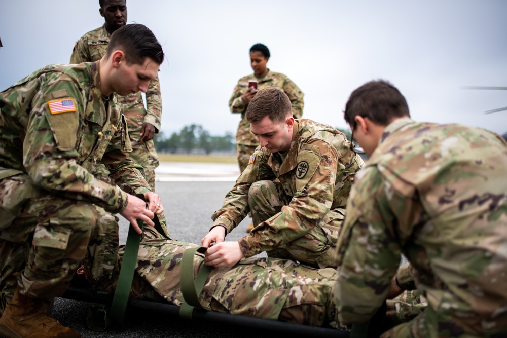 PATRIOT South MEDEVAC litter training