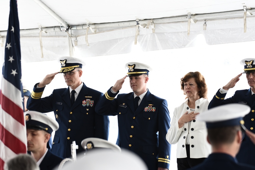 Coast Guard Cutter Robert Ward holds Commissioning Ceremony