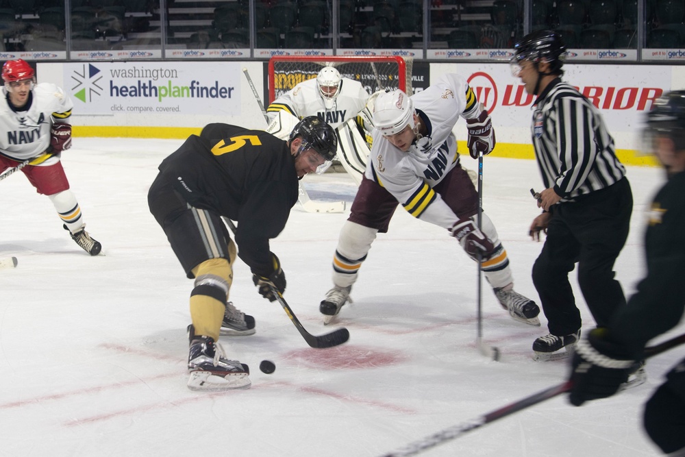 Sailors Compete in 4th Annual Pacific Northwest Army-Navy Hockey Game