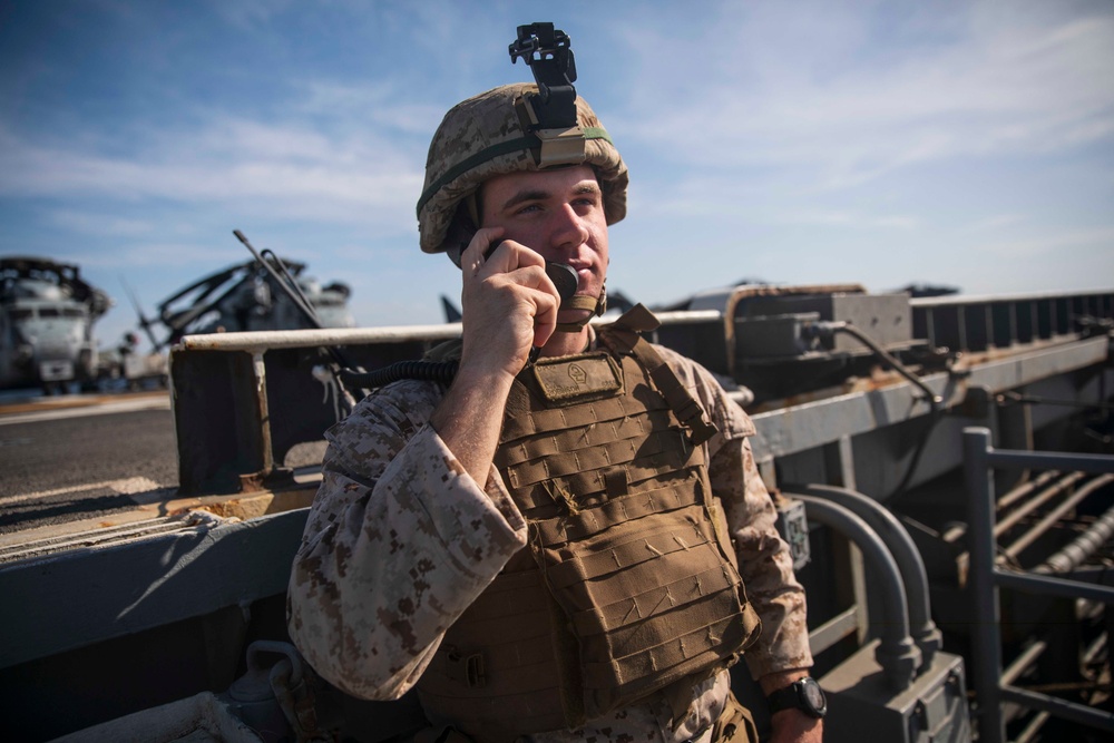 Kearsarge Flight Deck Operations