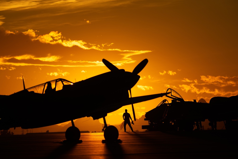 Heritage Flight Course Sunset