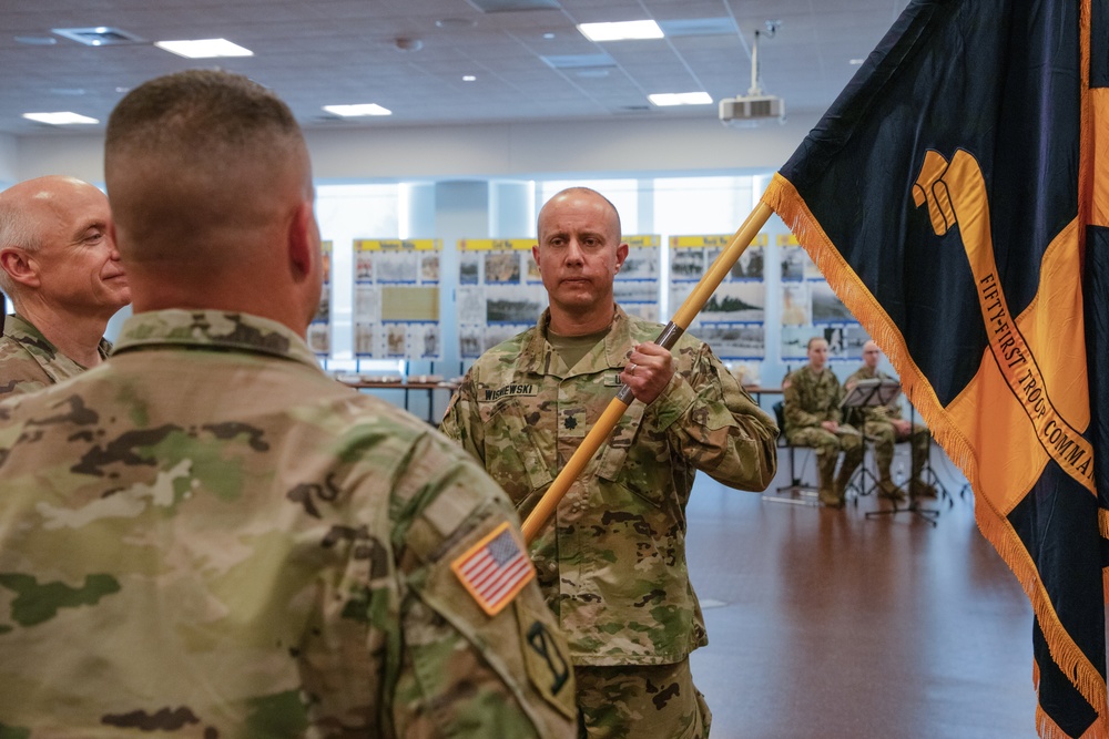 Massachusetts National Guard 51st Troop Command Change of Command Ceremony