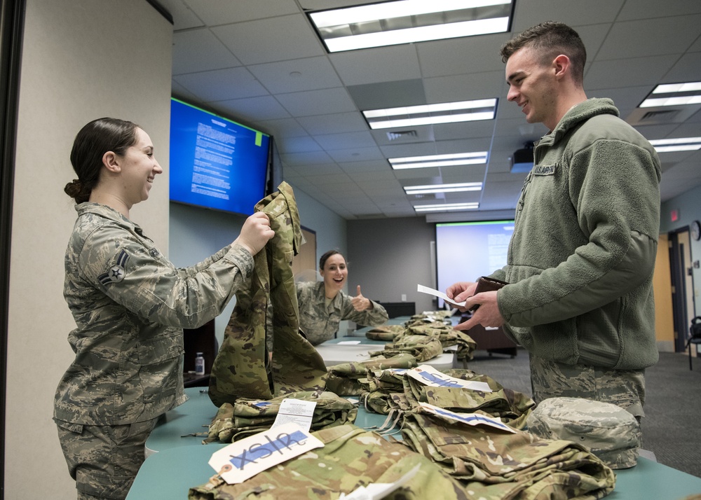 104th Logistics Readiness Squadron prepares for new uniforms