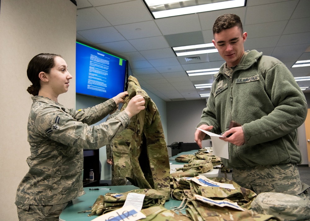 104th Logistics Readiness Squadron prepares for new uniforms