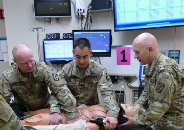328th Combat Support Hospital Soldiers Trained at the Mayo Clinic Multidisciplinary Simulation Center (MMSC)