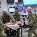 328th Combat Support Hospital (CSH) soldiers test their communication and team strategies in a simulated combat environment at the Mayo Clinic Multidisciplinary Simulation Center (MMSC), Rochester, MN, January 13, 2019.