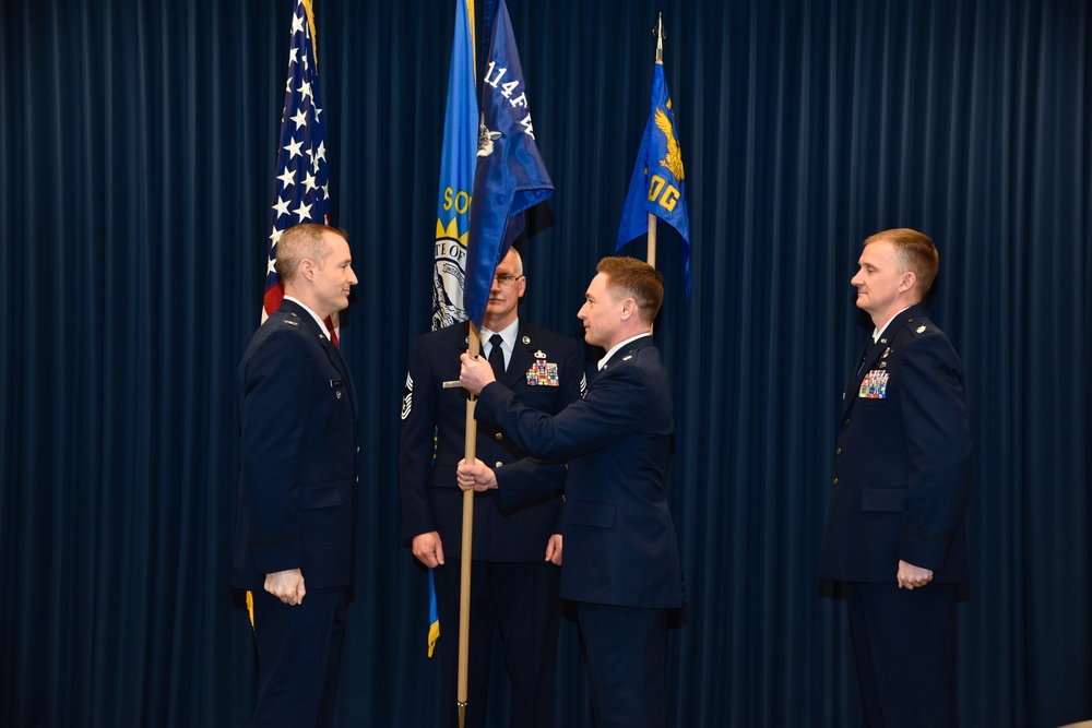 New commander for the 175th Fighter Squadron