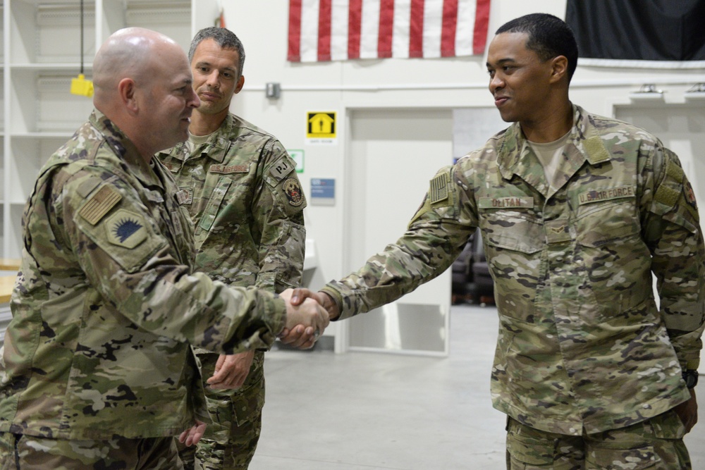 U.S. Air Force Chief Master Sergeant Thomas L. James, Command Senior Enlisted LeaderVisits 129 Rescue Wing