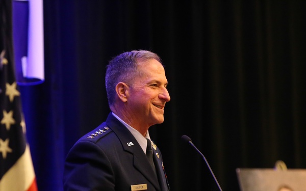 Gen. Goldfein reunites with pararescueman before Spaatz Association keynote