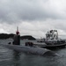USS Cheyenne Departs Yokosuka