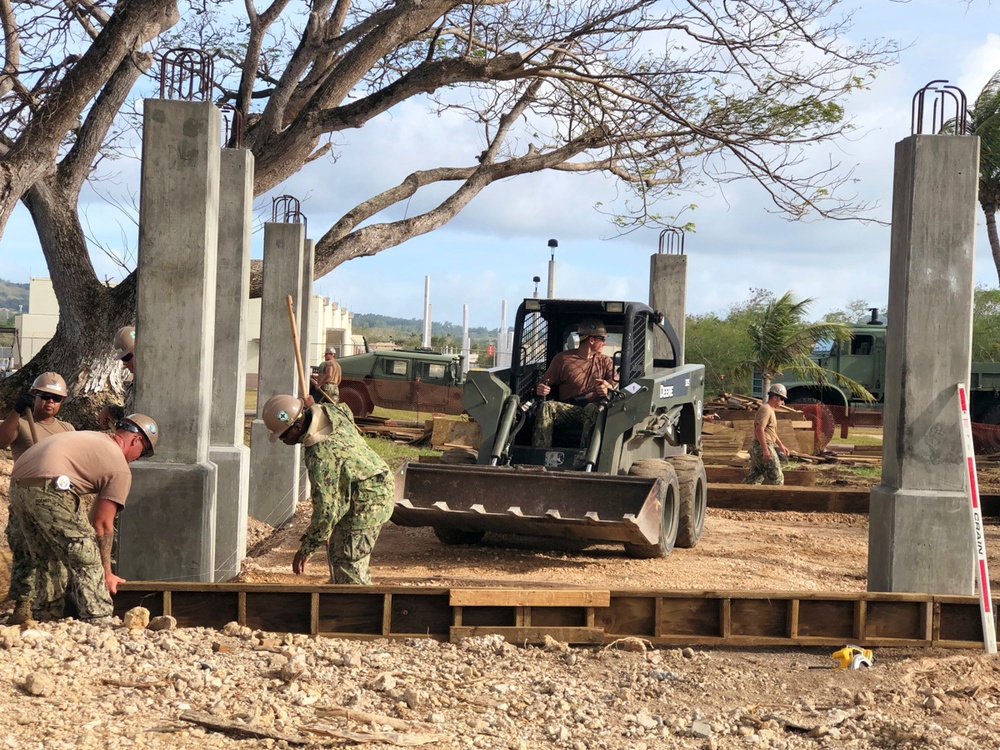 Seabees Support EODMU-5, U.S. Coast Guard