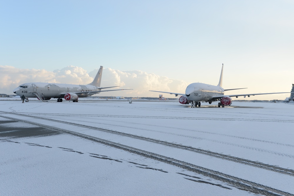 P-8As in snow