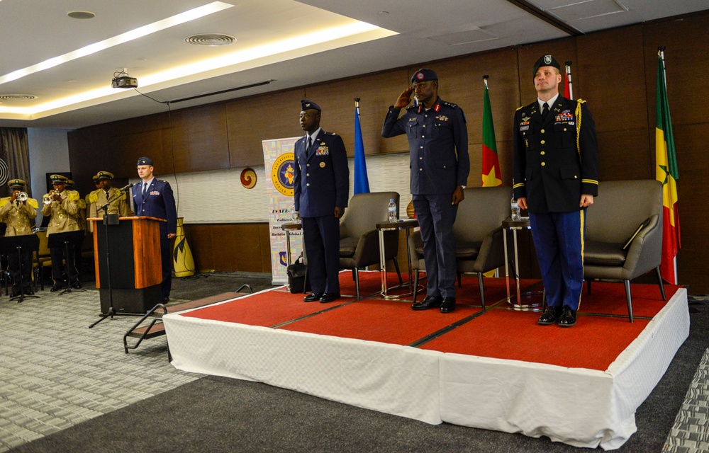 Opening ceremony African Partnership Flight Rwanda