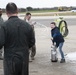 U.S. Air Force Maj. Steven Strasbaugh's &quot;fini flight&quot; at RAF Mildenhall