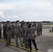U.S. Air Force Maj. Steven Strasbaugh's &quot;fini flight&quot; at RAF Mildenhall