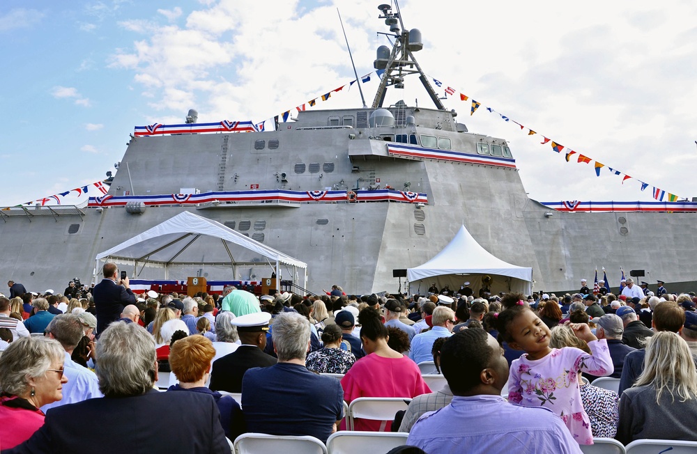 USS Charleston (LCS 18) Commissioning