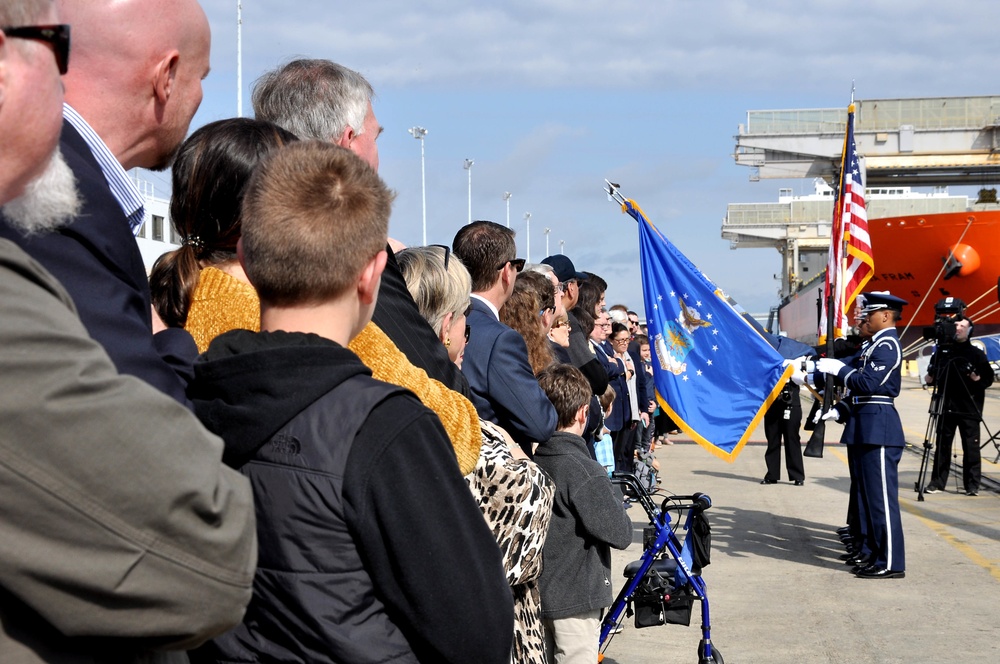 USS Charleston (LCS 18) Commissioning