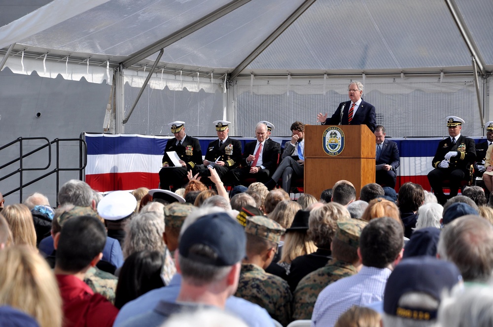 USS Charleston (LCS 18) Commissioning