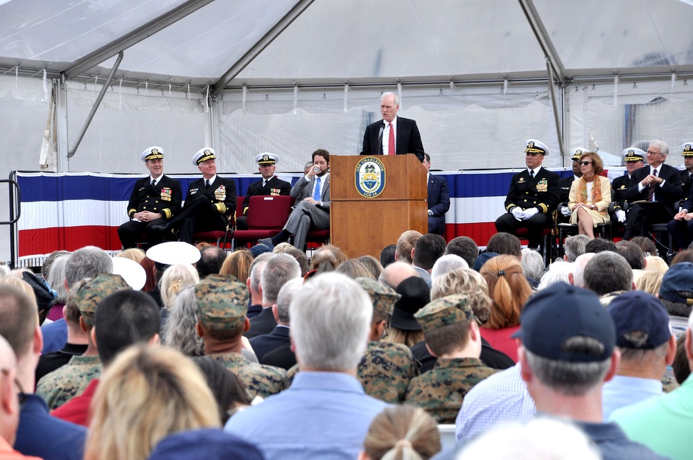 USS Charleston (LCS 18) Commissioning