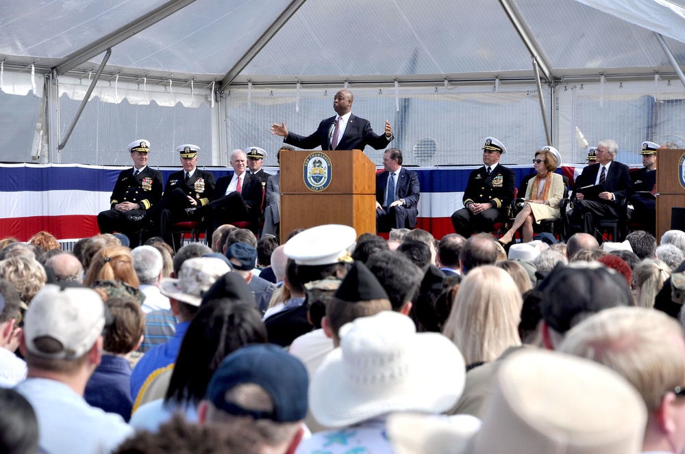 USS Charleston (LCS 18) Commissioning