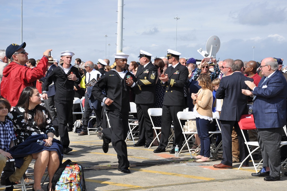 USS Charleston (LCS 18) Commissioning