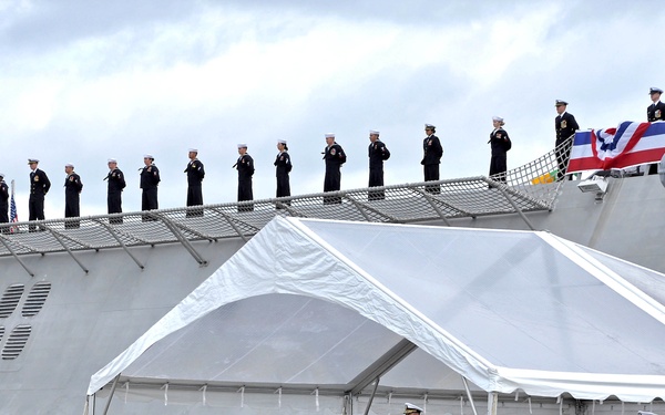 USS Charleston (LCS 18) Commissioning