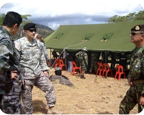 Army Lt. Col. Rex Copeland, East Timor