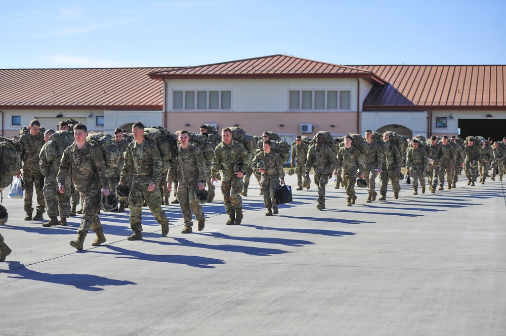 Paratroopers ready to go