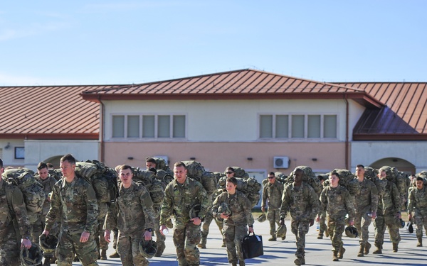 Paratroopers ready to go
