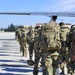 Paratroopers ready to load plane