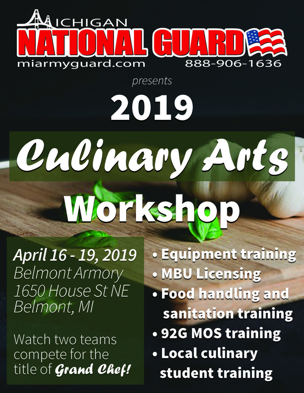 2019 Culinary Arts Workshop