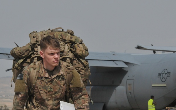 Sky Soldiers Land in Israel