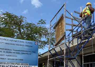 Muniz Air National Guard Base rebuilds Medical and Dining Facilities