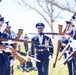 U.S. Air Force Honor Guard performs at Tuscan Parade