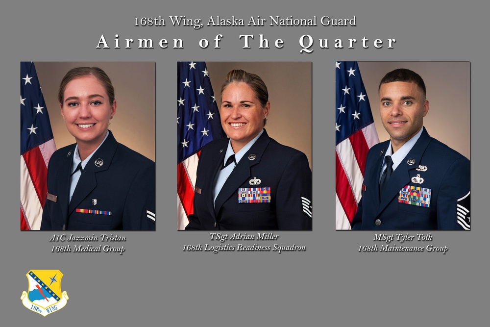 Outstanding Airmen recognized for the first quarter of 2019
