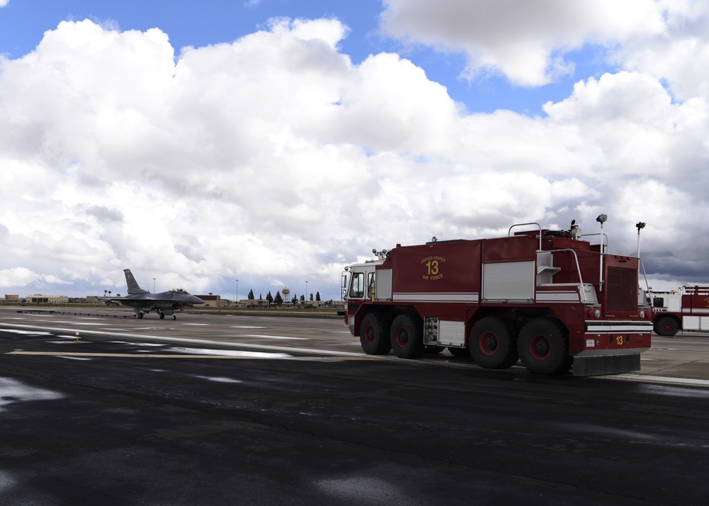 56th CES maintain barriers, ensure safety