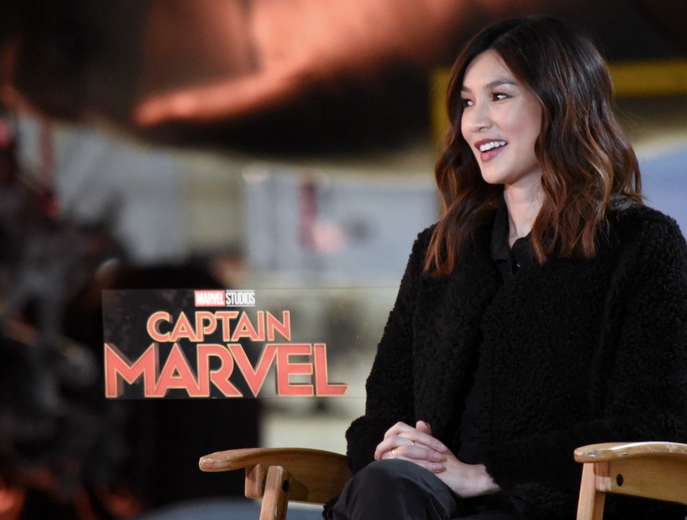 Gemma Chan at Edwards AFB