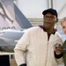 Samuel L Jackson with Gen Jeannie Leavitt