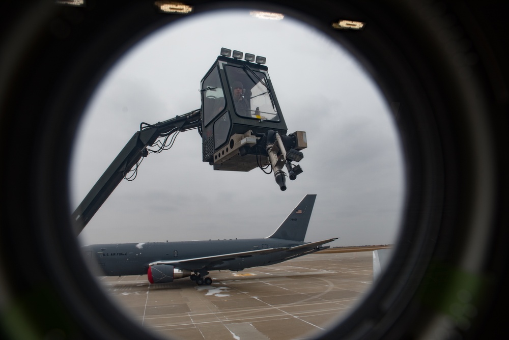 First local KC-46 flight